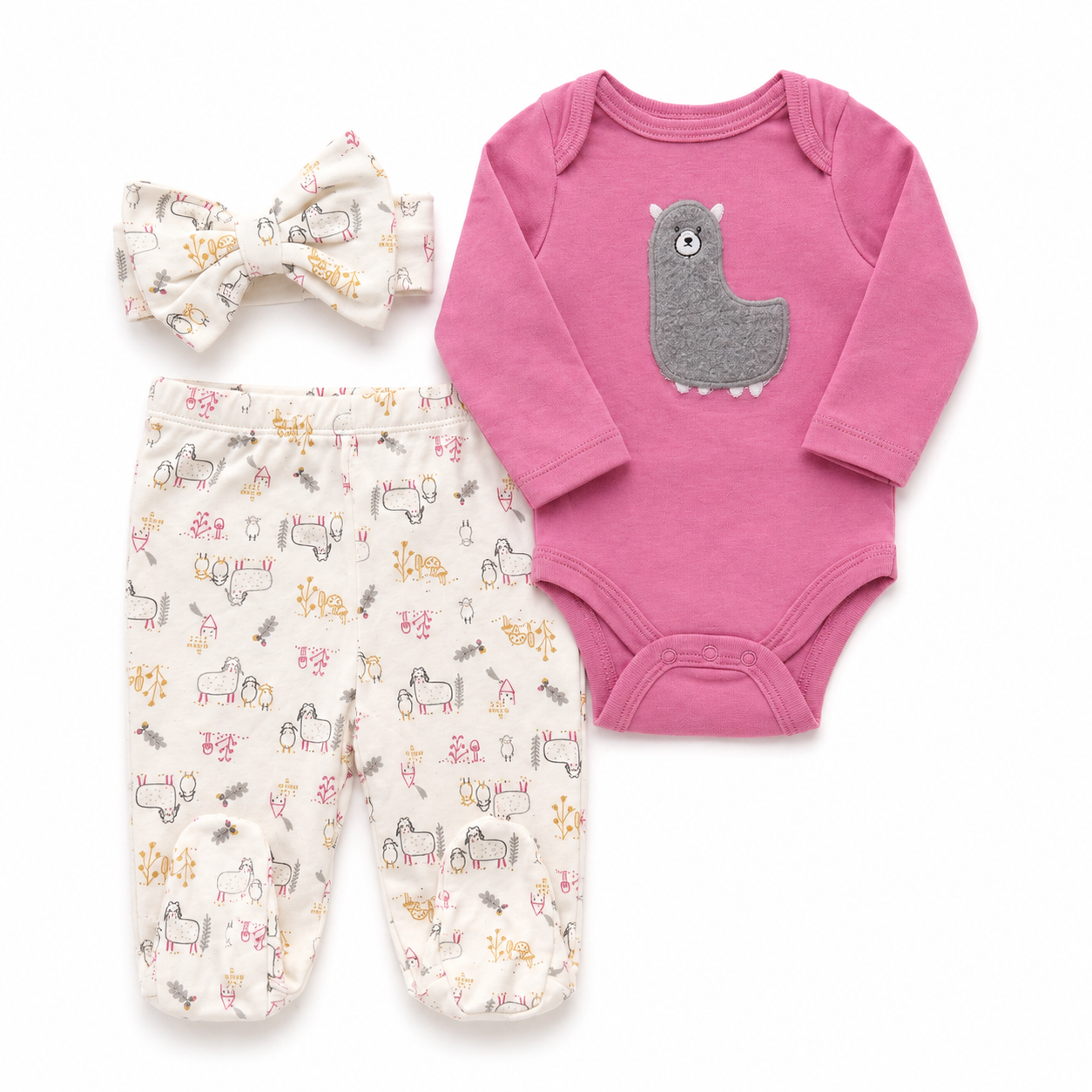 Conjunto Alpaca Rose